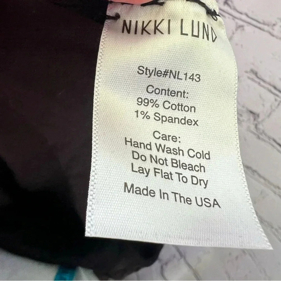 Nikki Lund Casual Pocket Jogger Style Pants Size Medium - Picture 7 of 7